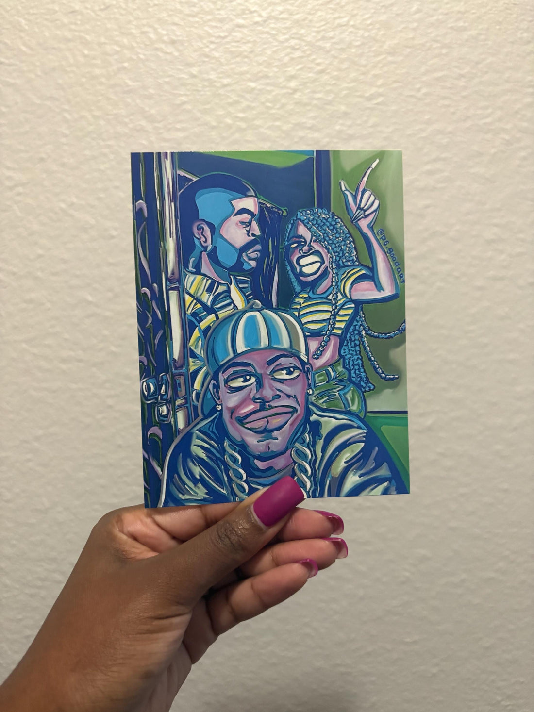 Comedy Mini Print | “Who Is That Bih?” | Gift Giving
