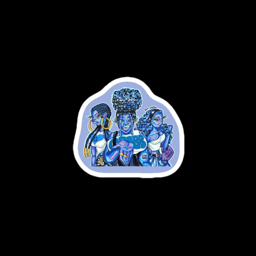 G Girls Sticker Trio: Unapologetic Femininity