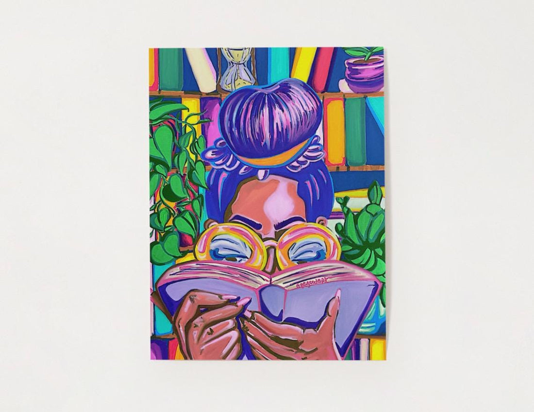 “Loc’d In A Good Book” 12x16” Posters