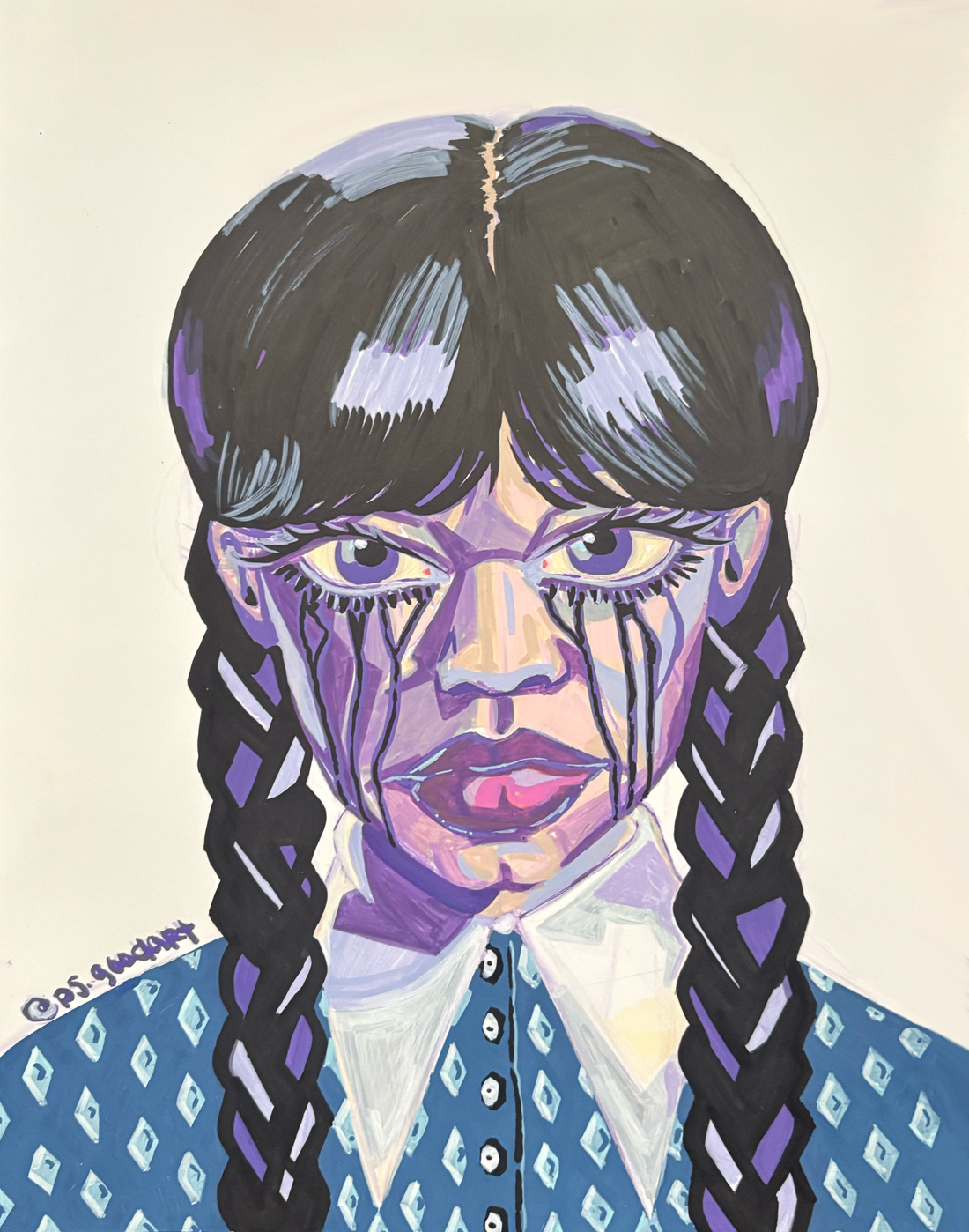 Morticia Jr. 12x16 Poster