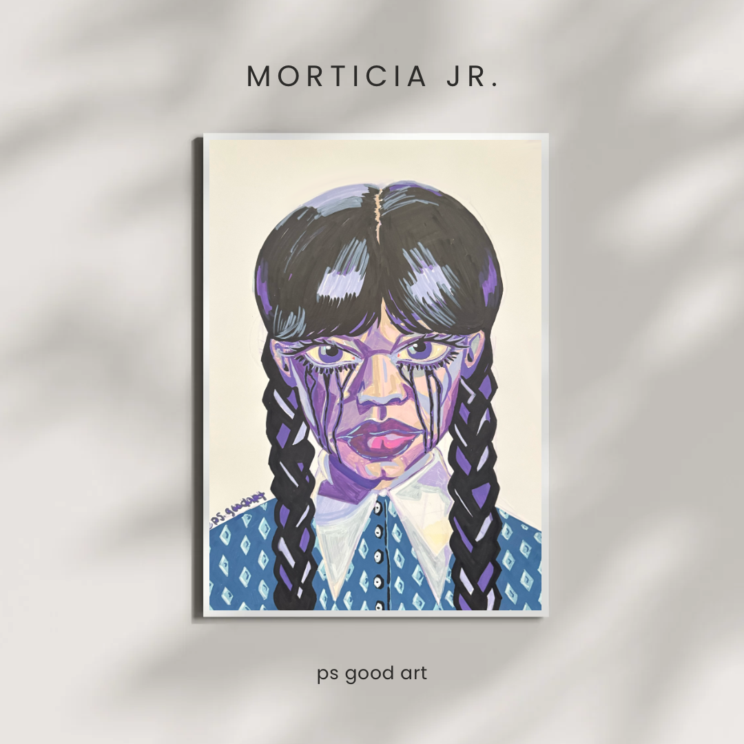 Morticia Jr. 12x16 Poster