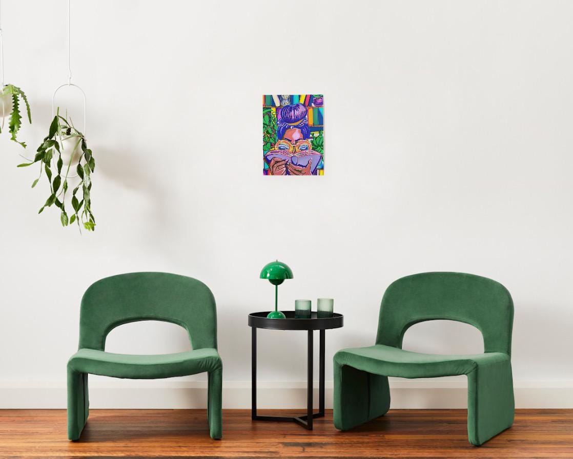 “Loc’d In A Good Book” 12x16” Posters