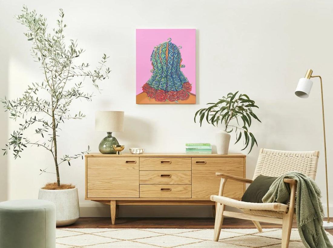 “Crowned In Culture” 18x24” Canvas