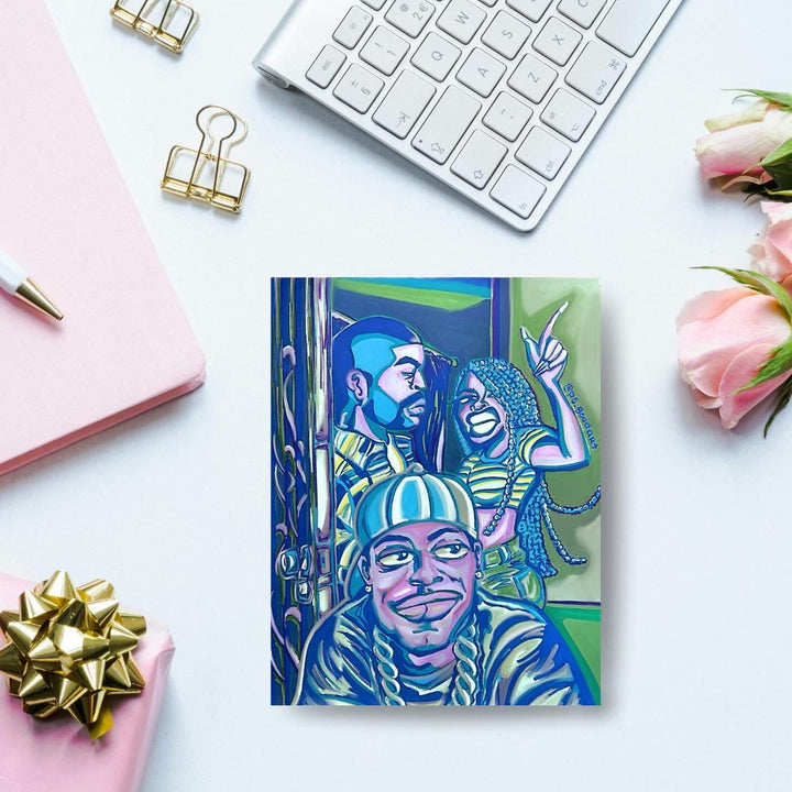 Comedy Mini Print | “Who Is That Bih?” | Gift Giving